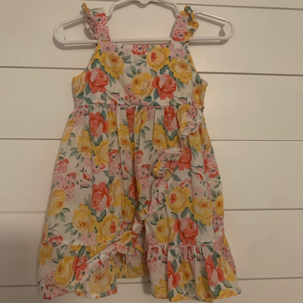 Bluebur girls dress 18 months new w/o tags never worn.
